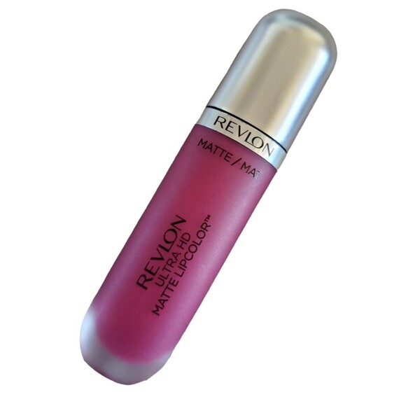 Revlon Ultra HD Matte Lip Color 610 HD ADDICTION Gloss Makeup 0.2 oz NEW - Picture 4 of 4